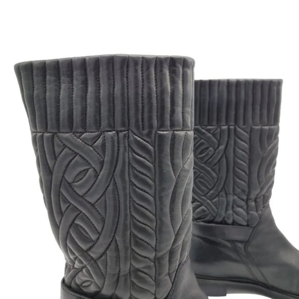 Aquatalia quilted black